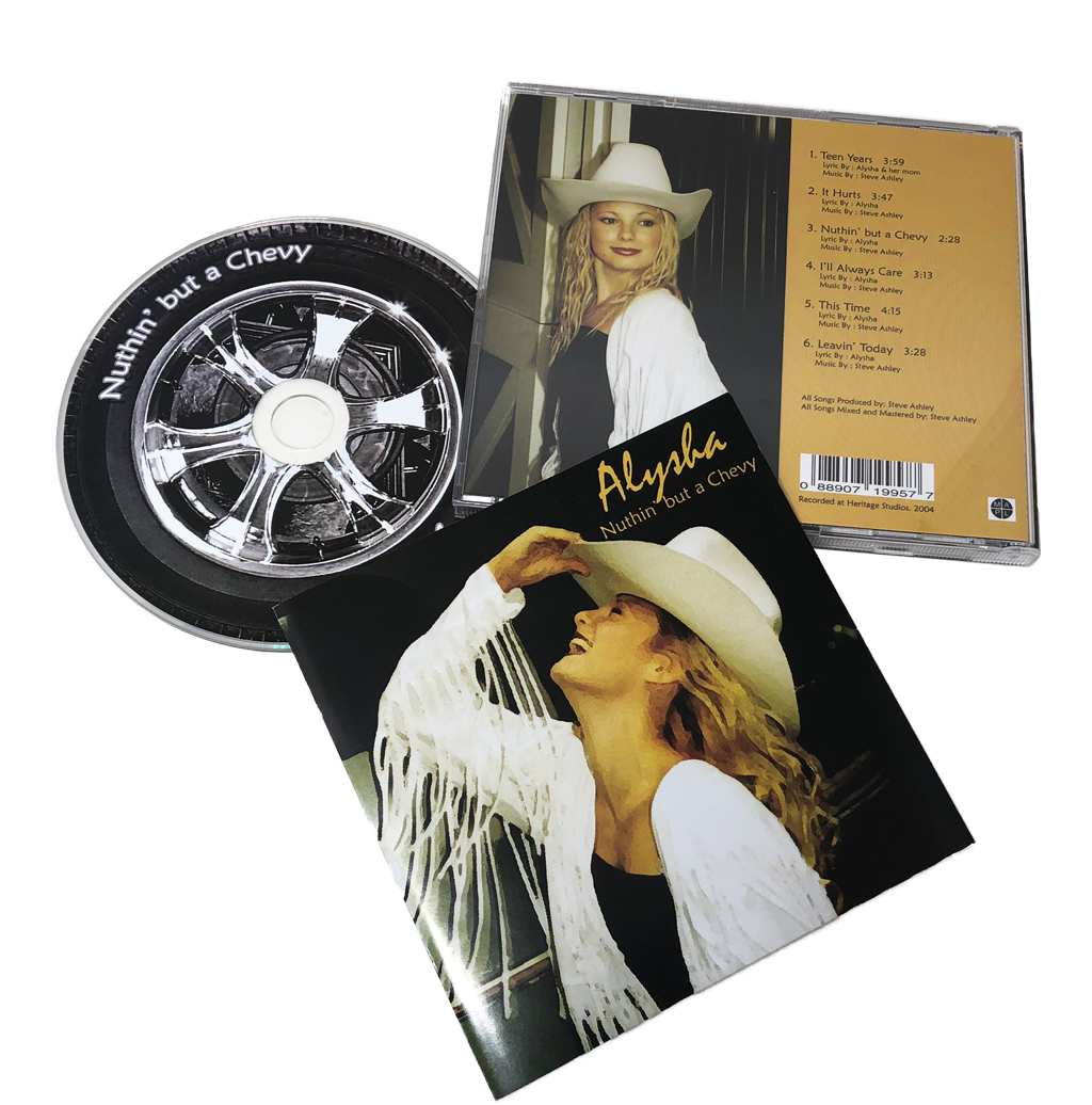 CD Jewel Cases with 1-Panel Inserts