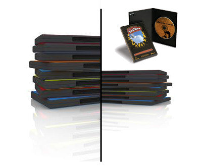 DVDs in Slim 7mm Cases