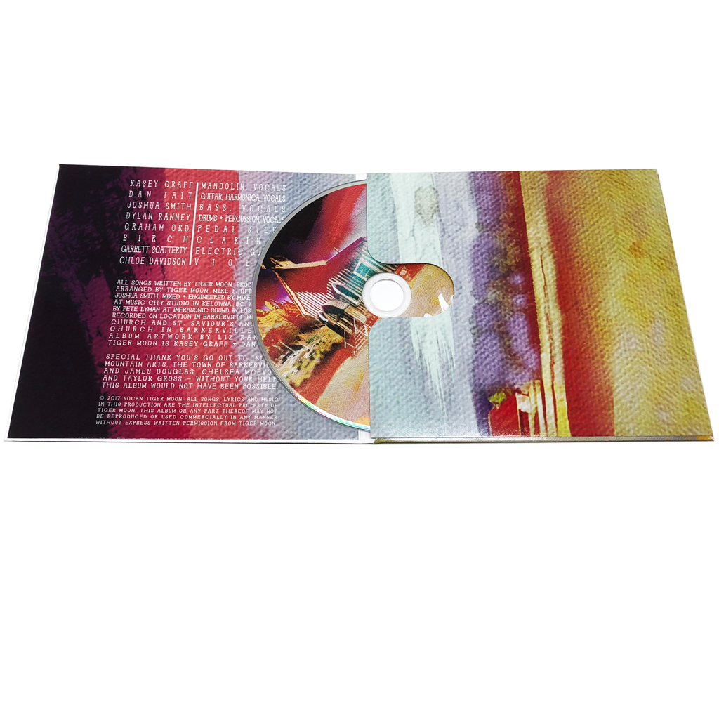 CD Duplication Prices > CD Wallets CDs in 4 Panel Sleeves Train Records