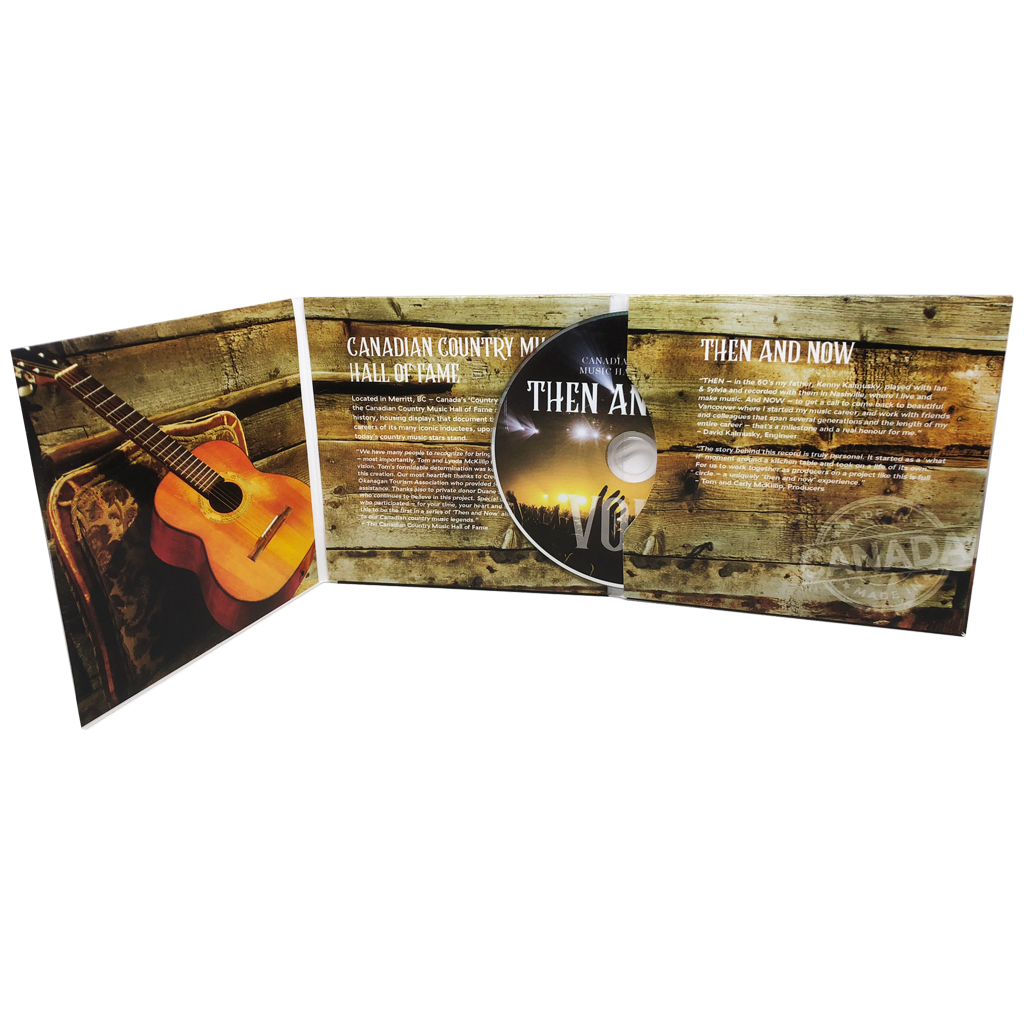 CD Duplication Prices > CDs in 6 Panel Cardboard Sleeves Train Records