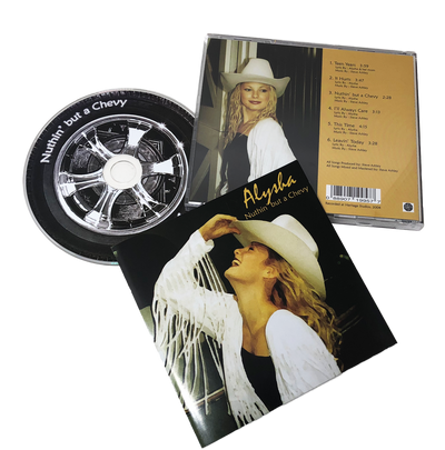 CD Jewel Cases with 1-Panel Inserts