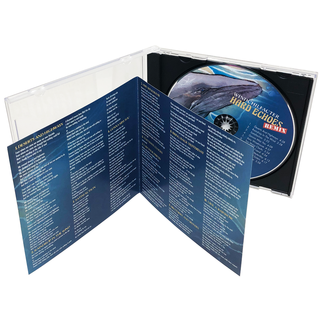 CD Duplication Prices > CD Jewel Cases with 2 Panel Inserts – Train Records