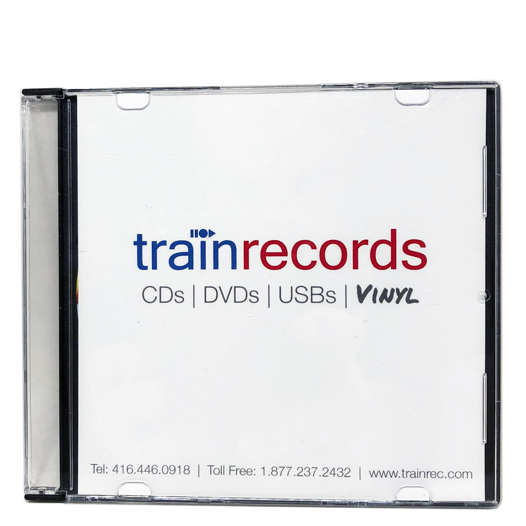 DVDs in Slim Jewel Cases with a 1 Panel Insert Train Records