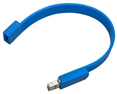 USB Wristband Blue
